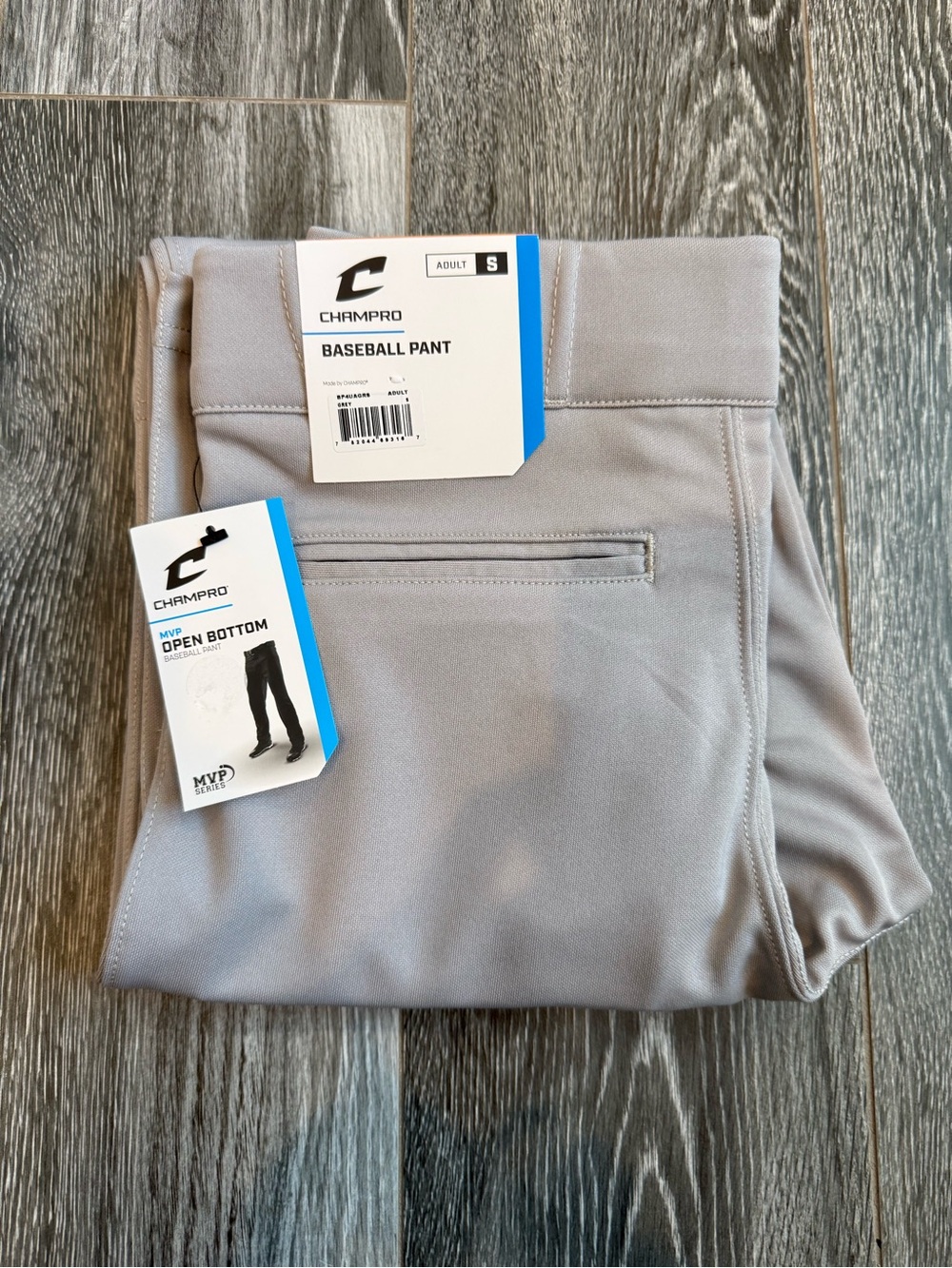 Champro Men's Baseball Pants in Light Gray